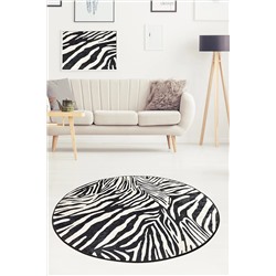 Chilai Home Zebra Djt Dekoratif Marka Yıkanabilir Kaymaz Taban Halı 8682125933696