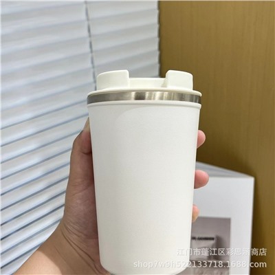 Новая модернизированная кофейная чашка smeg, сопровождающая изоляционную крышку кофейной чашки, 350 мл, пищевая нержавеющая сталь 304, керамика