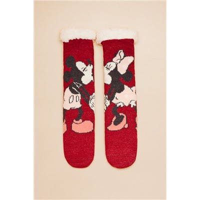 Calcetines borreguito tricot Mickey & Minnie