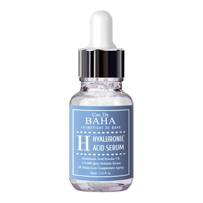 COS DE BAHA/ Увлажняющая сыворотка с гиалуроновой кислотой Cos De Baha Pure Hyaluronic Acid Serum 30 мл.