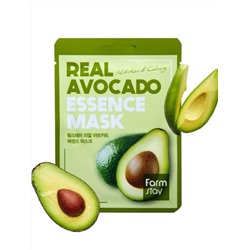 Farm Stay /Тканевая маска с экстрактом авокадо. Real Avocado Essence Mask. 10 шт.