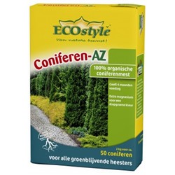Органическое удобрение для Хвойных и вечнозеленых растений Ecostyle Coniferen-AZ