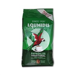 Кофе натуральный молотый LOUMIDIS PAPAGALOS 490г,  2 штуки