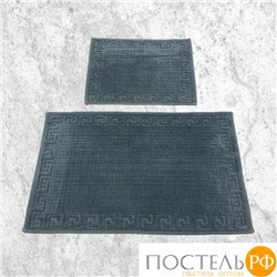 Набор ковриков для ванной Карвен GREK KV 419 koyu gri/т.серый