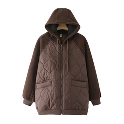 Пуховое хлопковое пальто для женщин осенью и зимой