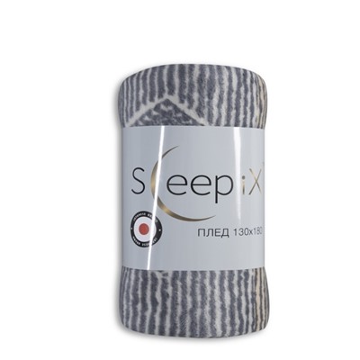 SLEEP IX ИОШИКО син Плед 130x180, 1 пр., 60% хл., 40% акрил