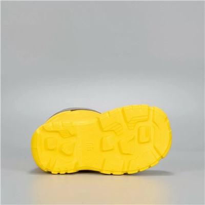 Сапоги детские Nordman Kids со съемным флисовым утеплителем желтые