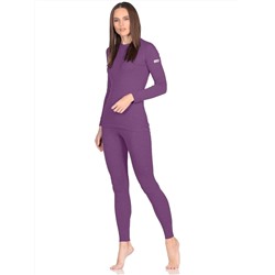 Комплект белья женского СН (лонгслив, легинсы) SPORT фиолетовый