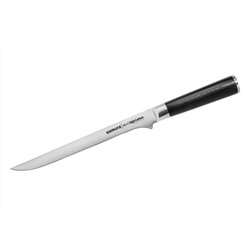 SM-0048/K Нож кухонный "Samura Mo-V" филейный 218 мм, G-10