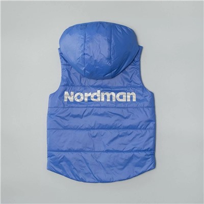Nordman Wear жилет утепленный для мальчика синий