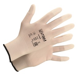 Перчатки нейлоновые с полиуретановым покрытием кончиков пальцев ULT620F (кор240пар/уп12 пар)
