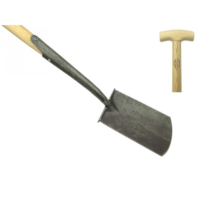 Английская садовая лопата "Бульдог" с площадкой для ноги DeWit
