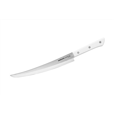 SHR-0046WT/K Нож кухонный "Samura HARAKIRI" слайсер Tanto 230 мм, корроз.-стойкая сталь, ABS пластик