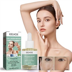 EE*LHOE Collagen Anti-aging Essence Разбавляет тонкие линии Увлажняющая, укрепляющая эссенция для ухода за кожей 30 мл