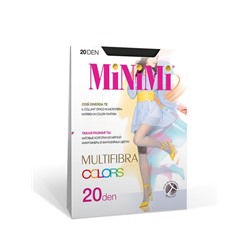 Колготки женские цветные MULTIFIBRA COLORS 20 3D MINIMI (8 цветов)