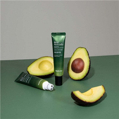 FarmStay / Сыворотка – роллер для кожи вокруг глаз с экстрактом авокадо Real Avocado Nutrition Rolling Eye Serum, 25 мл.