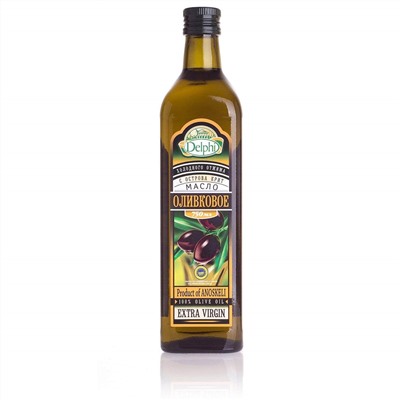 Масло оливковое Extra Virgin с о. Крит DELPHI P.D.O. 0,75л