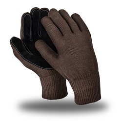 Перчатки ХАНТЫ, (WG-794), шерсть/акрил, флис, Shelter Micro™ 60, спилок