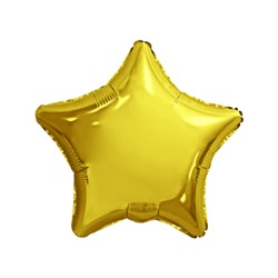 Шар Agura Звезда Золото (19д, 48см, 25шт) 757444 *