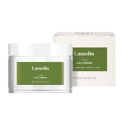 Lamelin / Регенерирующий крем с центеллой Cica 4 In 1 Cream