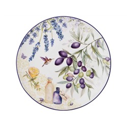 Набор тарелок обеденных «Прованс Оливки» 2 пр. 25.5 см Кор=18 наб.) 104-601