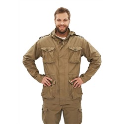 Костюм "КАПРАЛ" куртка/брюки, цвет: олива, ткань: Коттон Пич 240
