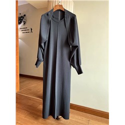 Свободное пальто с длинными рукавами во французском стиле, один размер, с 42 по 48 р