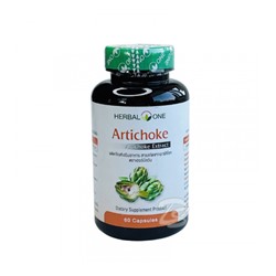 Экстракт Артишока для очищения печени от Herbal One Artichoke Extract 60 капсул