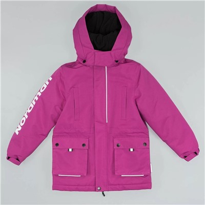 Nordman Wear куртка-парка утеплённая пурпурная