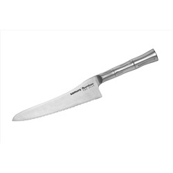 SBA-0056/K Нож кухонный "Samura Bamboo" для заморож. продуктов 188 мм, AUS-8