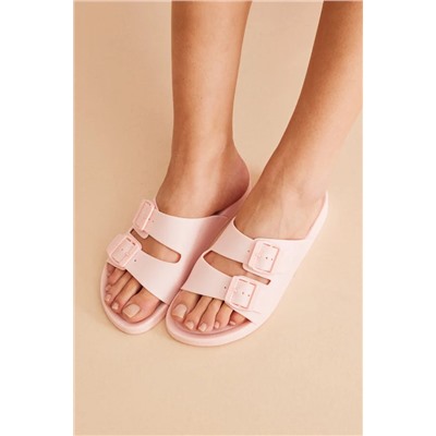 Sandalias inyectadas rosa Snoopy