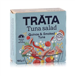 Салат из копченого тунца с киноа, TRATA 160г, 2 штуки