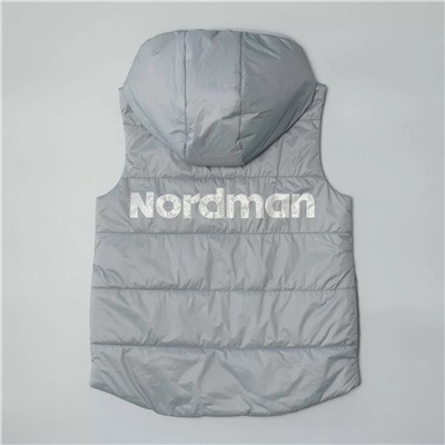 Nordman Wear жилет утепленный для мальчика серый