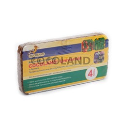 COCOLAND® Universal в брикетах. 100% кокосовый субстрат. Объем после набухания 4л
