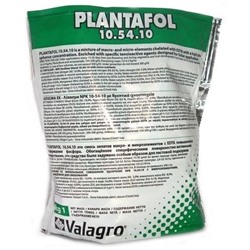 Плантафол 10.54.10. 250 гр / высокое содержание фосфора помогает растениям улучшить процессы формирования генеративных органов, цветения и завязи плода.