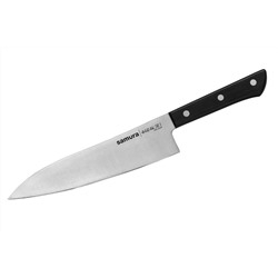 SHR-0096B/K Нож кухонный "Samura HARAKIRI" Гранд Сантоку 197 мм, корроз.-стойкая сталь, ABS пластик