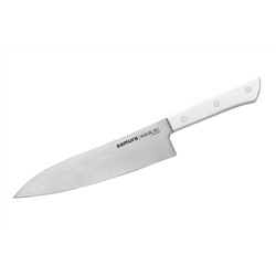 SHR-0096W/K Нож кухонный "Samura HARAKIRI" Гранд Сантоку 197 мм, корроз.-стойкая сталь, ABS пластик