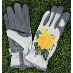 Садовые перчатки GOLD LEAF Хэмптон (Желтая роза)