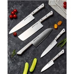 SHR-0250W/K Набор ножей 5 в 1 "Samura HARAKIRI" 11,23,43,85,95, корроз.-стойкая сталь, ABS пластик
