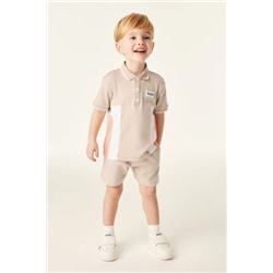 Baker by Ted Baker Colourblock Polo Shirt and Short Set