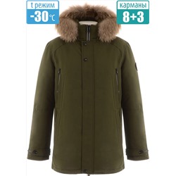 Мужская зимняя куртка MC-995 хаки р.56