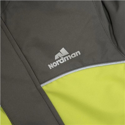 Куртка детская Nordman Wear салатовый/серый