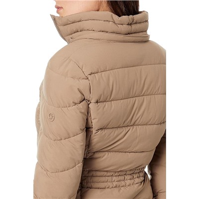 Calvin Klein Short Faux Fur Trim Puffer