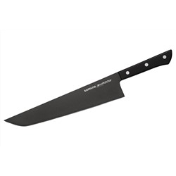 SH-0050/K Нож кухонный "Samura SHADOW" Хамокири с покрытием Black-coating 254 мм, AUS-8, ABS пластик