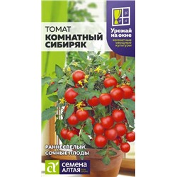 Томат Комнатный Сибиряк/Сем Алт/цп 0,05 гр. УРОЖАЙ НА ОКНЕ!