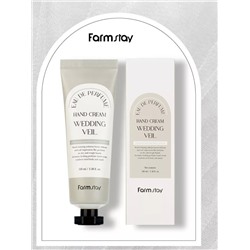 Farm Stay/Крем парфюмированный для рук с экстрактом дикой вишни/ EAU DE Perfume Hand Cream Wedding Veil 100 мл.