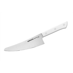 SHR-0083W/K Нож кухонный "Samura HARAKIRI" малый Шеф 166 мм, корроз.-стойкая сталь, ABS пластик