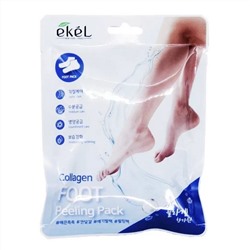Ekel Пилинг-носочки для ног с коллагеном / Collagen Foot Peeling Pack, 40 мл