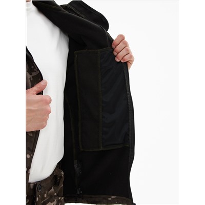 Костюм "ВЕПРЬ" куртка/брюки, цвет: кмф "Серый мультикам", ткань: Полофлис