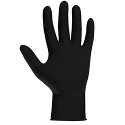 Перчатки нитриловые одноразовые (упаковка 50 пар) Jeta Safety JSN908 черные
